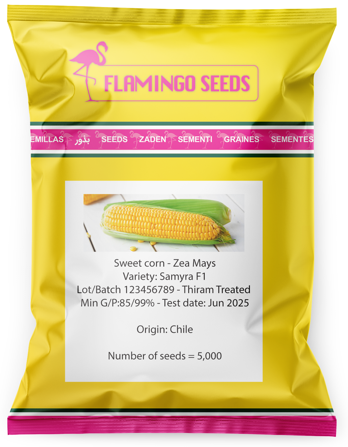 Flamingo seeds Sweet Corn Samyra F1
